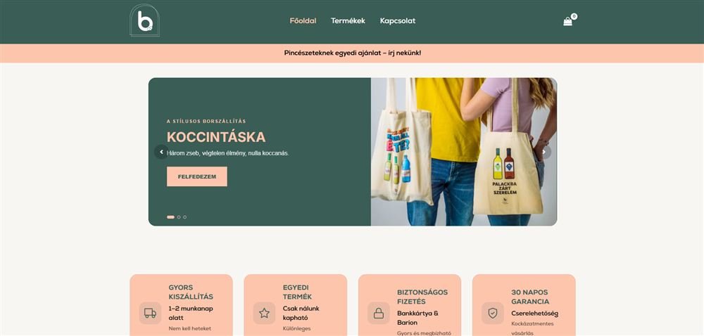 Borsztorik — webshop referencia