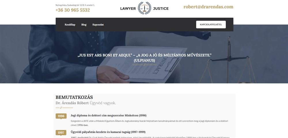 company.arendas.com — ügyvédi iroda referencia
